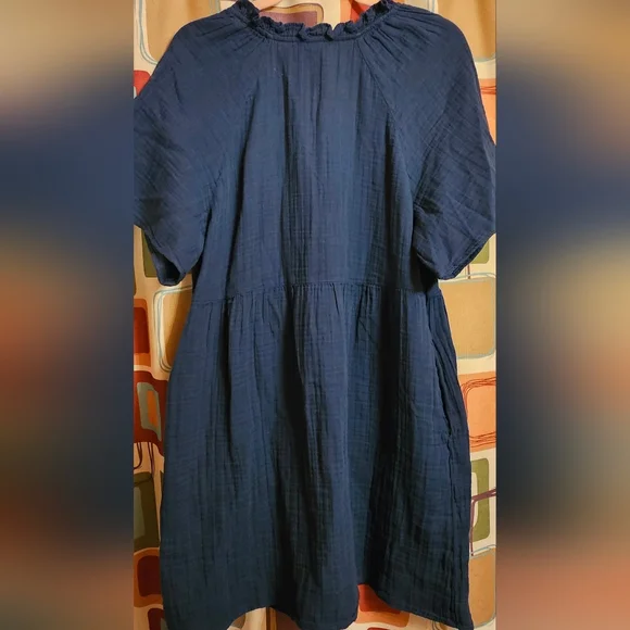 Old Navy Blue Women's Dress - Picture 3 of 3